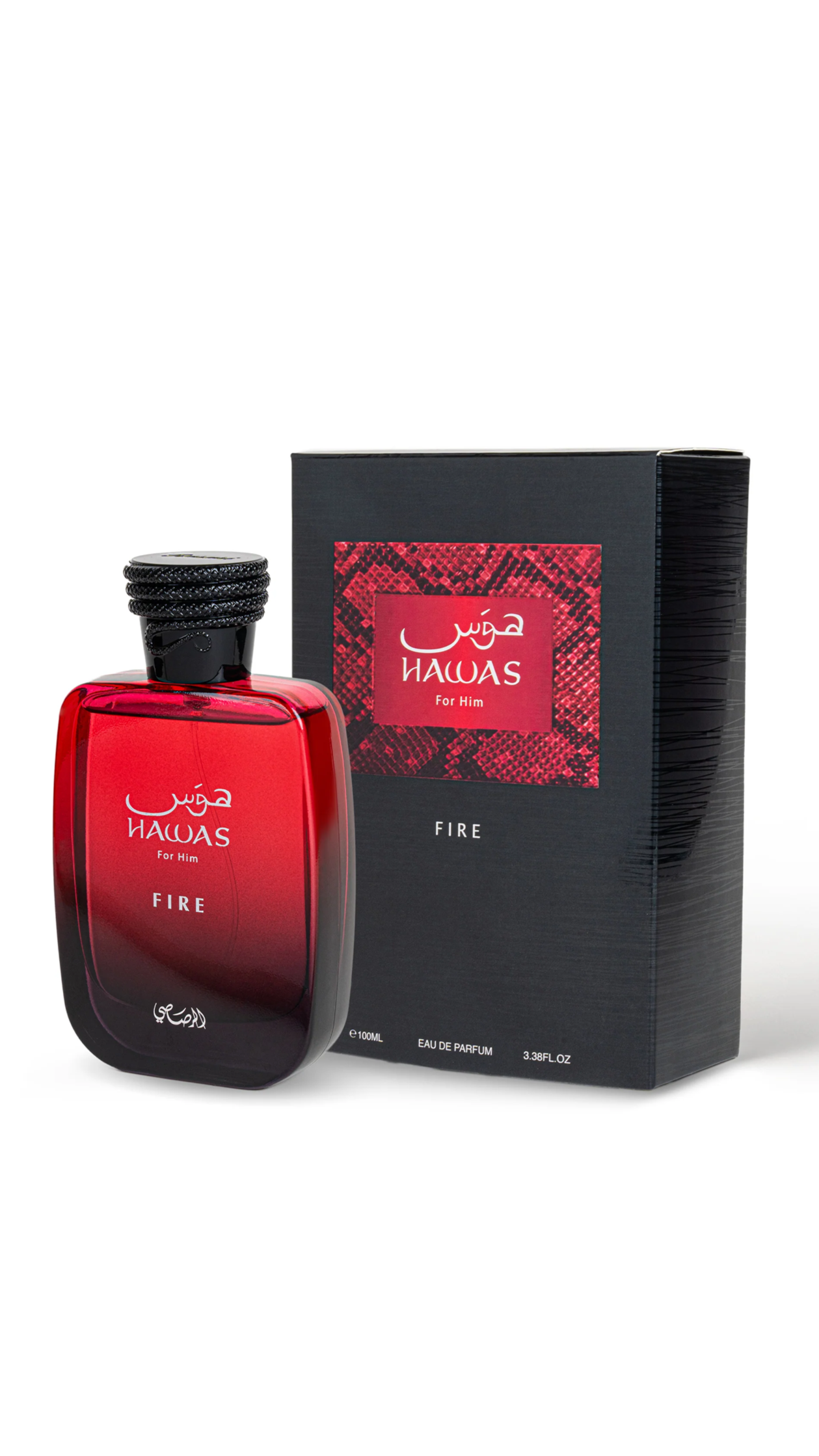 Rasasi Hawas Fire හවාස් ෆයර් | 100ML EDP | Unisex