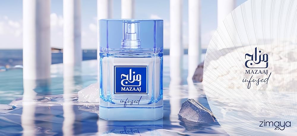 ZIMAYA MAZAAJ INFUSED | සිzමායා මzසාජ් ඉන්ෆ්යූස්ඩ් | EDP 100ML |MENS