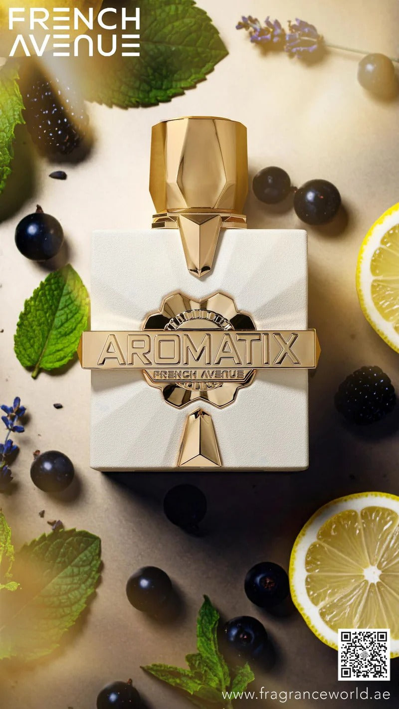 Aromatix Platine Blanc (ඇරෝමැටික්ස් ප්ලැටින් බ්ලොන්ක්) - By French Avenue - 100ML EDP