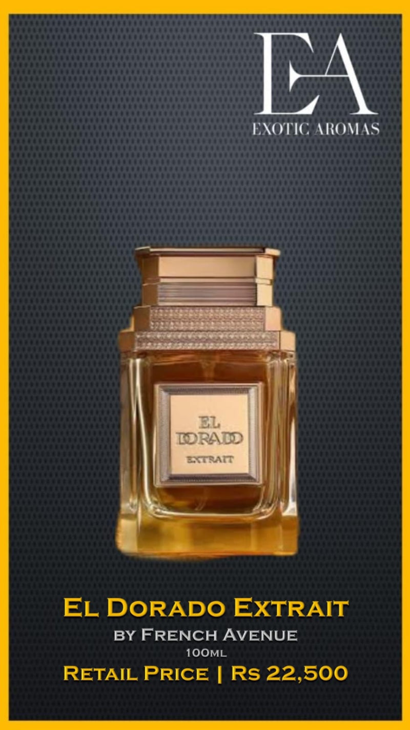 El Dorado Extrait by French Avenue 100ml Extrait