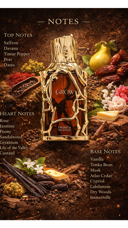 GROW by French Avenue – Extrait de Parfum 100ml