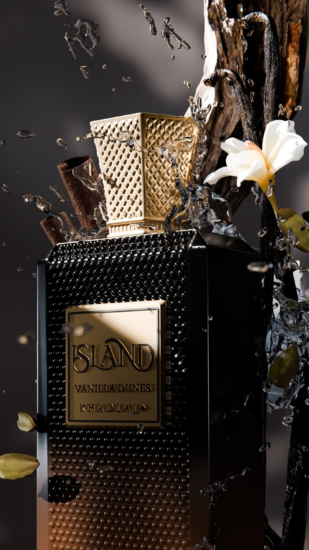 KHADLAJ ISLAND VANILLA DUNES | ඛද්ලාජ් අයිලන්ඩ් වැනිලා ඩියුන්ස් | 100 ML EXTRAIT