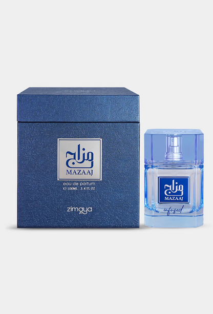 ZIMAYA MAZAAJ INFUSED | සිzමායා මzසාජ් ඉන්ෆ්‍යූස්ඩ් | EDP 100ML |MENS