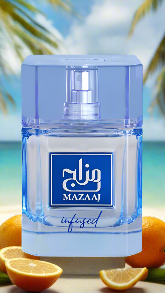 ZIMAYA MAZAAJ INFUSED | සිzමායා මzසාජ් ඉන්ෆ්‍යූස්ඩ් | EDP 100ML |MENS