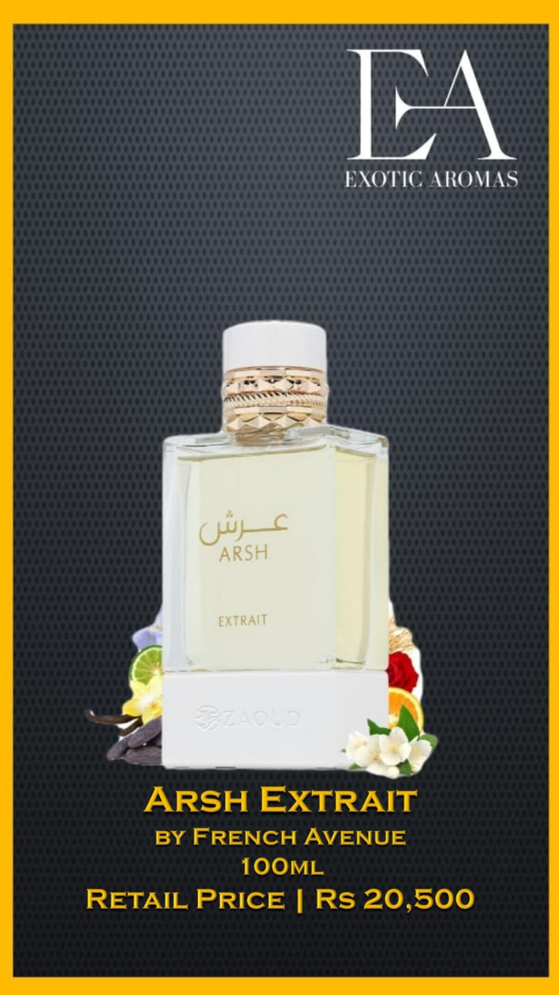 Arsh Extrait by French Avenue 100ml Extrait