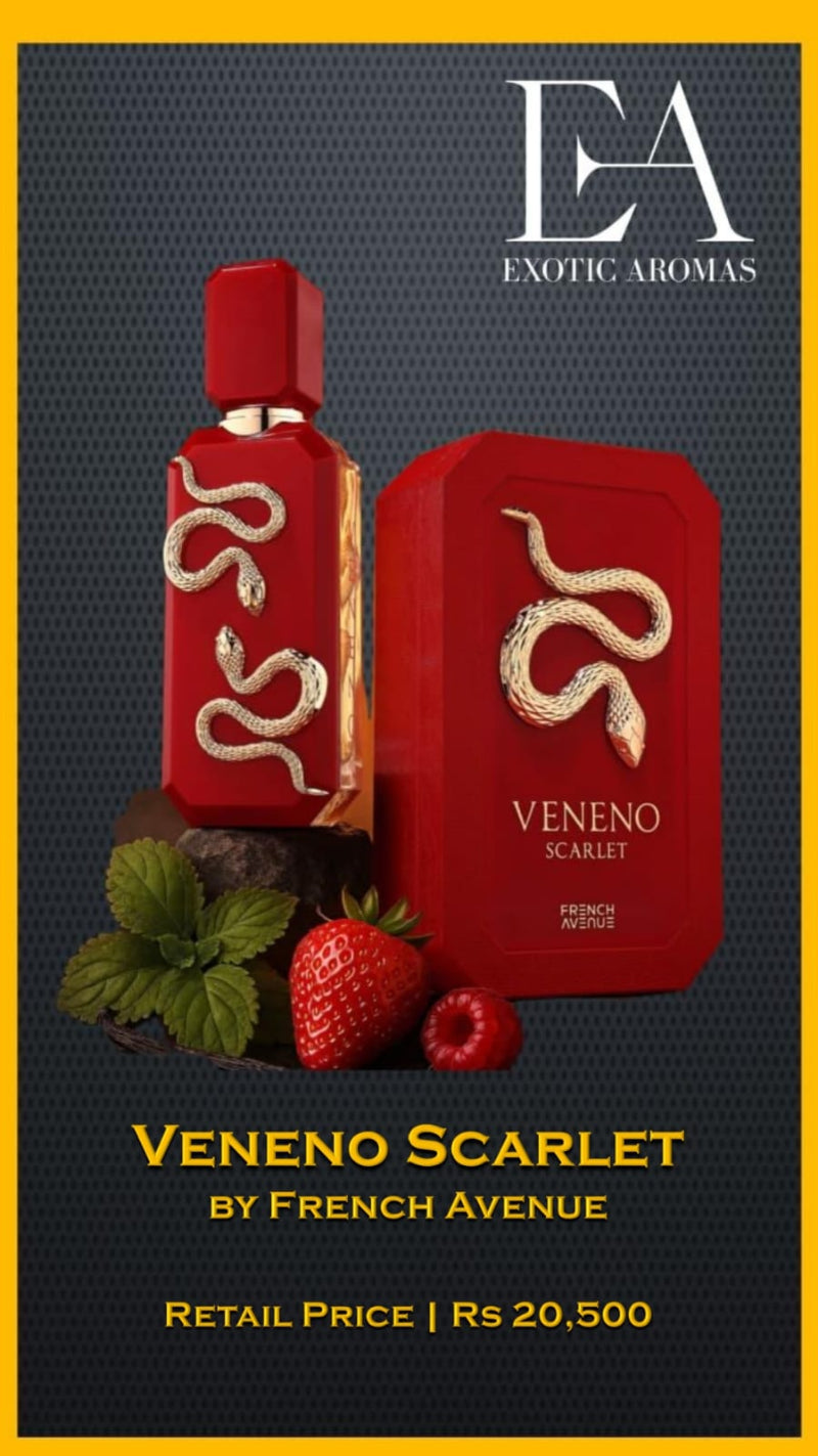 Veneno Scarlet by French Avenue 100ml EDP - Unisex
